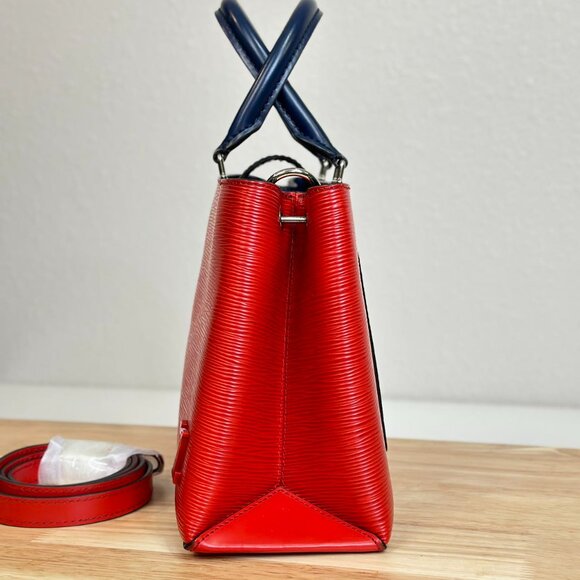 Louis Vuitton Red Epi Leather Shoulder Bag Crossbody - Picture 2 of 6